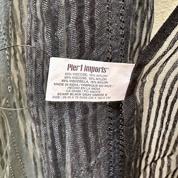 Pier 1 Imports Scarf/Wrap. - Picture 4 of 7
